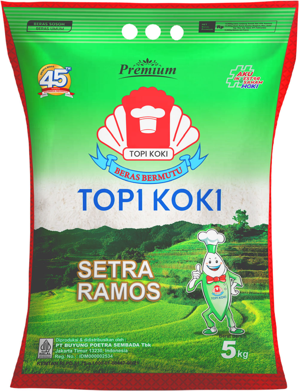 Topi Koki Setra Ramos