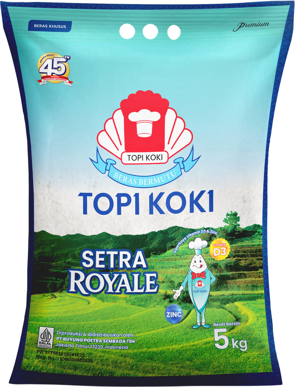 Topi Koki Setra Royale