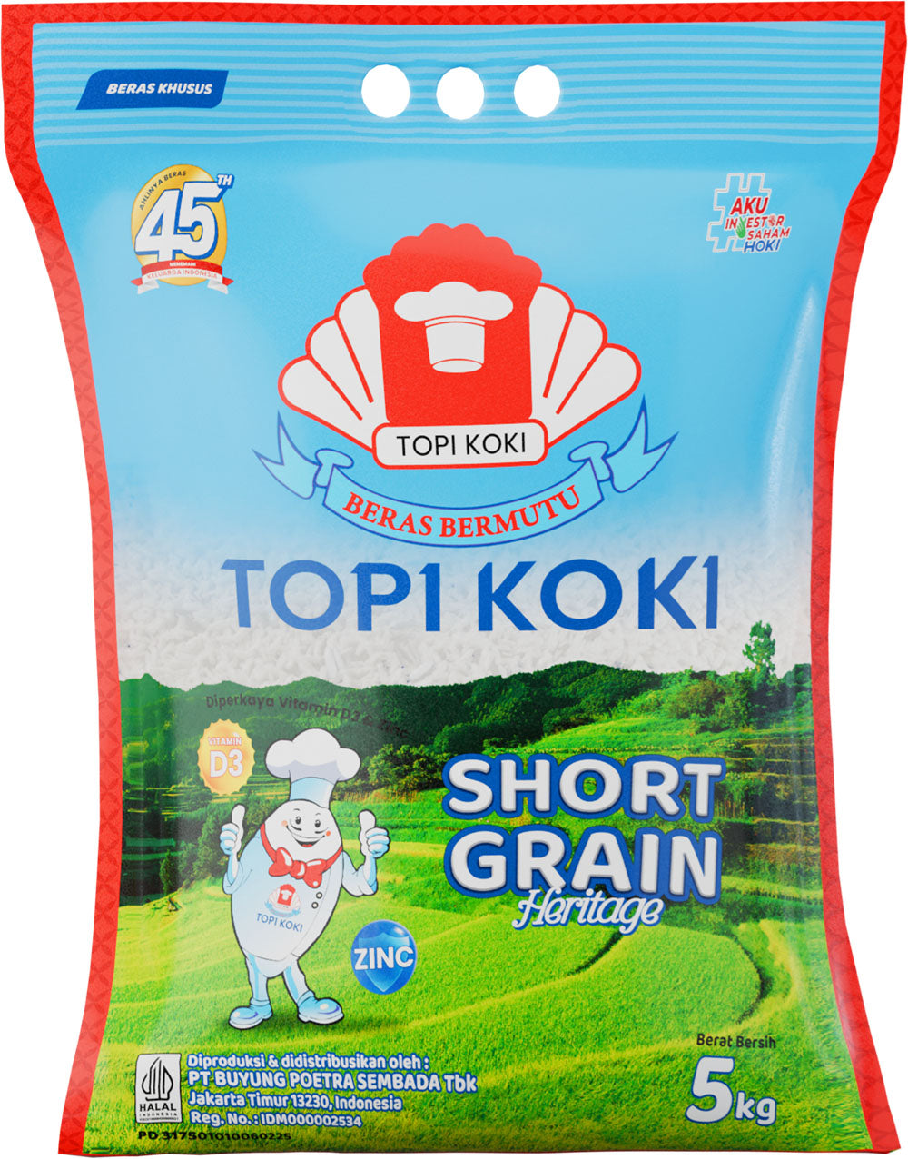 Topi Koki Short Grain Heritage