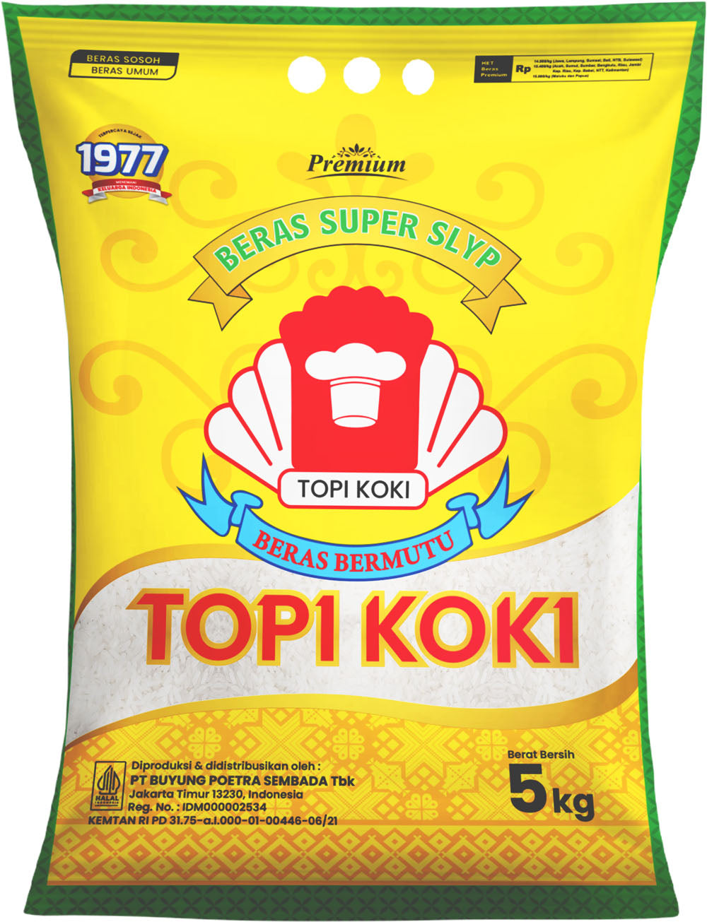 Topi Koki Super Slyp